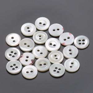 Groothandel Natuurlijke Zwarte Lip Shell Knopen-Parel Geaccentueerd Ronde Naaiknopen Voor Textiel Accessoires - Product Image 4