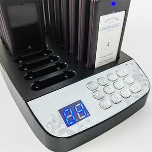 JT-916 бесплатный дизайн логотипа беспроводной Ресторан Гостевая система вызова черный пейджер зуммер официант сервисная система - Product Image 4