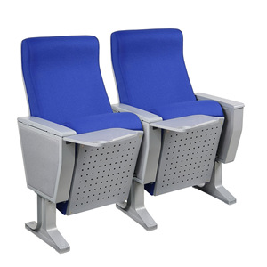 Sillas de auditorio Jiarunde C-815 de tela con reposabrazos para teatro, cine, conferencias, salas de conferencias, iglesias. - Product Image 1