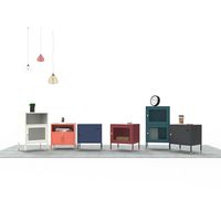 Armoire de chevet convertible moderne en fer, prix d'usine, pour chambre à coucher, salon, hôtel et atelier