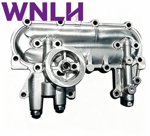 Pièces de machines de construction WNLH 15609-54043, support de filtre à huile, couvercle de refroidisseur d'huile pour moteur Toyota 5L Hilux Hiace Dyna 150 - Product Image 5