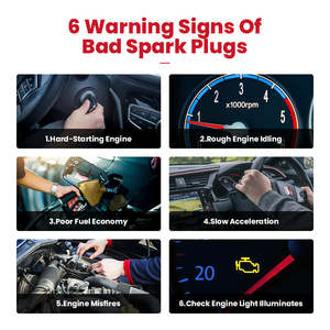 Sistemas de motor de piezas automotrices 1D bujía de iridio SILFR6A 22401-AA670 bujía para <span class=keywords><strong>SUBARU</strong></span> TOYOTA LEXUS NISSAN Infiniti - Product Image 5