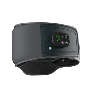 Kawat pinggang portabel tanpa kabel, penopang tulang belakang Lumbar pijat pemanas pinggang dapat ditiup panas Graphene abu-abu - Product Image 3