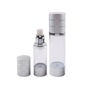Lyees — bouteille en couvercle sans air, bouteille pp blanc, de luxe, 15ml - Product Image 2