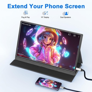 14 "inch màn hình di động 1920*1200 FullHD chơi game nối dài máy tính xách tay hiển thị IPS Bảng điều chỉnh màn hình LCD - Product Image 4