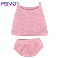 MSYO Nouveauté : Ensemble de vêtements pour poupée de 18 pouces, sous-vêtements et culottes en PVC, unisexe