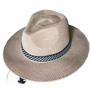 Thời trang Đan đồng bằng Panama <span class=keywords><strong>Hat</strong></span> giá rẻ usd0.7 tùy chỉnh mũ rơm - Product Image 2