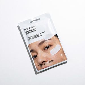 Hue_Calm Niacin Vita C Snow Patch, 6 Parches, Mascarilla Facial Calmante para Todo Tipo de Piel - Product Image 1