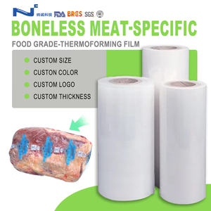 Pellicola Termoretraibile in Rotolo PA/EVOH/<span class=keywords><strong>PE</strong></span> per Alimenti, Co-Estrusa, Termoformabile, Stampata UV per Conservazione di Carne e Pollame - Product Image 1