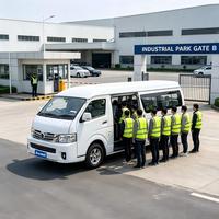 Bus électrique Aucwell longue portée pour passagers, transmission automatique, conduite à gauche/droite neuve