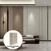 Panneau mural intérieur haut de gamme, non toxique et sans formaldéhyde, revêtement entièrement en aluminium avec isolation thermique