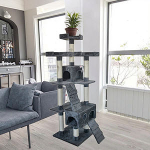 Haobay 170cm Maine Coon Arbre a Chat Pour Chat Pour Gros Chat kucing besar - Product Image 3