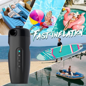 Bomba de Aire Eléctrica Inalámbrica Portátil, Mini Bomba de 3000mAh, <span class=keywords><strong>Inflador</strong></span> Rápido para Tabla de SUP, Colchón Inflable, Juguetes de Piscina - Product Image 1