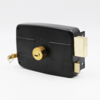 Serrure de porte étanche haute sécurité externe Double cylindre en laiton ensemble de serrure de porte et clés pour portes et entrepôts