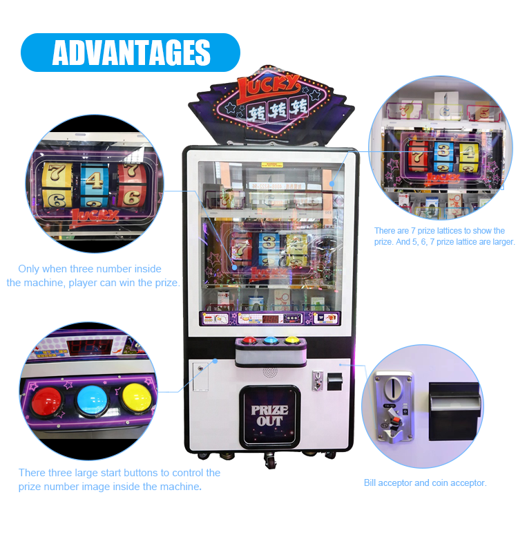 Arcade machine Lucky Spin game vending machine entertainment prize machine