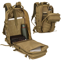 Sacs à dos tactiques Couverture de sac à dos Molle étanche pour l'extérieur Grande capacité pour hommes Sac à dos tactique