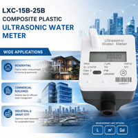 ISO4064 Meteran Air Ultrasonik Nirkabel Rumah Tangga DN15 DN20 DN25 NB-IoT Tanpa Katup LoRaWAN 4G NB-loT