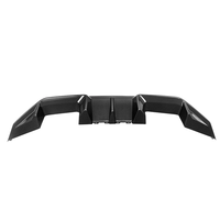 Diffuseur arrière en fibre de carbone sèche pour BMW G87 M2, lèvre de pare-chocs arrière