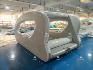 Barca Gonfiabile di Grado Commerciale, Casa Galleggiante, Barca Gonfiabile Elettrica Solare per Vacanze <span class=keywords><strong>in</strong></span> <span class=keywords><strong>Mare</strong></span> - Product Image 3