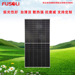 Panneau solaire Jingtian 475W 182mmx182mm demi-cellule monocristalline pour serre et station photovoltaïque - Product Image 5