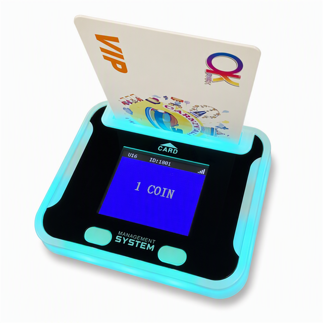 WiFi Card Reader Terminal for Arcade Game Center RFID IC Card Tap Machine with Coin Slot Retained Payment Function