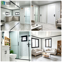 Villa Conteneur Modulaire Préfabriquée Contemporaine de Luxe Extensible de 40 pieds pour Hôtels et Usage Résidentiel Mobile Sécurisé