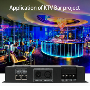 Bộ giải mã <span class=keywords><strong>DMX512</strong></span> 24 kênh cho đèn Dải LED, dự án chiếu sáng sân khấu, dịch vụ OEM với bảo hành 3 năm (CE/RoHS) - Product Image 2