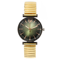Montre à quartz pour étudiantes la plus vendue, cadran marqué et bracelet élastique