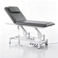 Table de massage professionnelle électrique HICOMED à 2 moteurs pour chiropratique et ostéopathie, avec commande par pédale, vente en gros