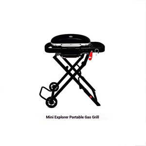 Mini estufa de gas para viajeros, pequeña parrilla estofada portátil para exteriores <span class=keywords><strong>y</strong></span> parrilla de barbacoa para el patio - Product Image 5