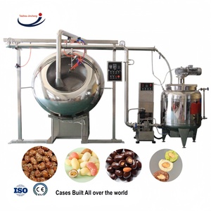 Nouvelle machine à enrober les amandes en acier inoxydable, machine industrielle commerciale pour enrober les noix, les raisins et le chocolat, facile à utiliser - Product Image 5