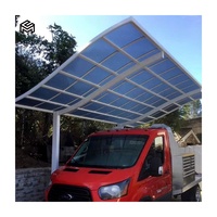 Abri voiture automatique en aluminium avec toit en métal à vendre