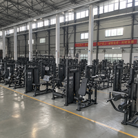 FRS Venta al por Mayor de Fábrica: Conjunto de Equipos de Gimnasio de 1000m², Solución Integral para Centros de Fitness Comerciales, Entrenamiento de Fuerza, Cardio y Cuerpo Completo