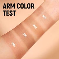 Fond de Teint Liquide Bronzant Maquillage Résistant à l'Eau Fini Mat Scintillant Hydratant Écran Solaire Correcteur Teint Foncé 4 Couleurs Tous Types de Peau