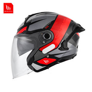 Nuevo Casco de Motocicleta Integral con Certificación DOT/ECE |   Carreras Todoterreno/en Carretera |   Lente Transparente Antivaho |    Liberación Rápida |   Ligero - Product Image 1
