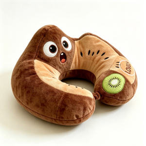 Customized U-shaped travel <b>neck</b> pillow, airplane car headrest <b>cushion</b>, office nap <b>neck</b> support pillow, portable commute U-pillow - Product Image 2