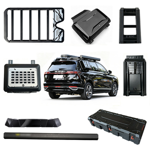 Cestas portaequipajes de aluminio para techo de coche, escalera lateral, caja lateral, tienda lateral, caja de techo, serie de carga para WEY Blue Mountain - Product Image 1