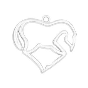 Accessoire de fabrication de bijoux en argent antique de style vintage bricolage métal Sport amour charme de gymnastique ne jamais abandonner Inspire pendentif - Product Image 3