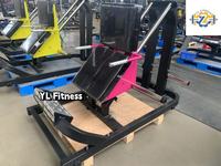 YL-3002 Appareil de musculation commercial Gymleco Hack Squat réglable style Cybex Yanre 8208 Hack Squat Leg Press pour salle de sport