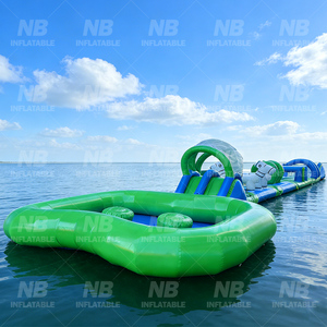 Mini Commercial <b>Water</b> <b>Slide</b> Park <b>Inflatable</b> Trampoline With Cheap Island Floating <b>Inflatable</b> Floating <b>Water</b> Park Commercial Infl - Product Image 2