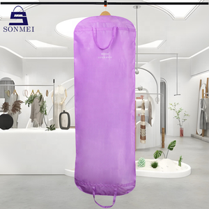 मुद्रित कस्टम शादी गाउन कवर पॉलिएस्टर बैग कस्टम ड्रेस बैग - Product Image 2