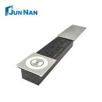 Enchufe Inteligente Deslizante con Carga Inalámbrica para Cocina de Oficina, Enchufe de Conferencia, Enchufe Inteligente con USB, Enchufe de Escritorio