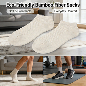 <span class=keywords><strong>Chaussettes</strong></span> de sécurité respirantes <span class=keywords><strong>en</strong></span> <span class=keywords><strong>bambou</strong></span> pour femmes, <span class=keywords><strong>chaussettes</strong></span> courtes <span class=keywords><strong>en</strong></span> <span class=keywords><strong>bambou</strong></span>, lot de <span class=keywords><strong>chaussettes</strong></span> 70 % <span class=keywords><strong>bambou</strong></span> 30 % coton, fabricant - Product Image 4