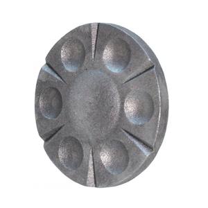 Componenti in ferro battuto elementi forgiati rotondi in lamiera di acciaio copertura sigillante con foro di ferro <span class=keywords><strong>per</strong></span> cancello recinzione corrimano ringhiera - Product Image 1