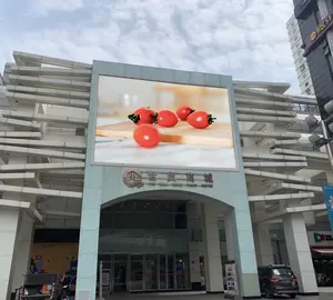 Electronic LED Billboard Iron Sale Center Fixed P10 Outdoor Video Wall Display IP65 Shopping Mall Screen Led Outdoor 140 3x2m