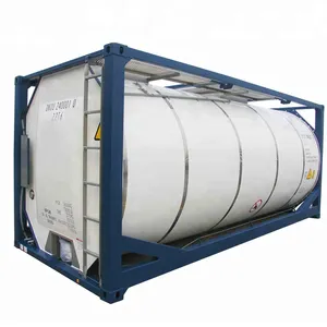 Newest Stainless Steel Liquid Gas Oxygen Nitrogen Helium storage tank LNG ISO Tank Container for sale