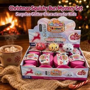 Caja Misteriosa <span class=keywords><strong>de</strong></span> Squishy Navideños |   Juguete Antiestrés Súper Elástico con Purpurina Sorpresa <span class=keywords><strong>de</strong></span> Ascenso Lento, Regalo <span class=keywords><strong>de</strong></span> Navidad para Niños - Product Image 5