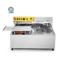 QDMECH équipement de trempe au chocolat Offres Spéciales Machine de fusion de chocolat à usage commercial avec table vibrante capacité 25L