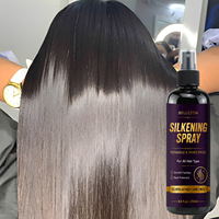 Semprotan Pengkilap Rambut untuk Rambut Kusam, Kering, dan Mengembang, Memberikan Hasil Halus, Lembut, dan Berkilau, Semprotan Pelembut Rambut Bernutrisi 8.8 oz