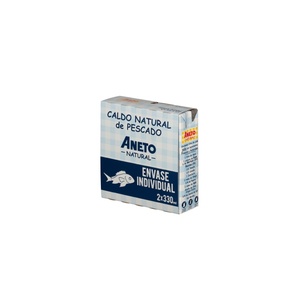 Meilleure vente Fabriqué en Espagne 12X330ml Ingrédients purs et savoureux Bouillon de poisson pour soupe fraîche naturelle pour la vente en gros - Product Image 1
